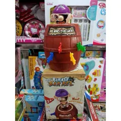 Trò Chơi Pirate Barrel Cắm Kiếm Bật Hải Tặc – Game Gia Đình Vui Nhộn 2–4 Người Chơi Cho Bé 3+ (Hộp Lớn) H9898