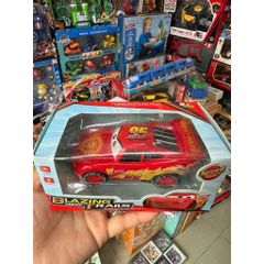 Xe ô tô sắt McQueen Racing 2014 chạy bằng đà, có nhạc và đèn, xe 🚗 ô tô đồ chơi dành cho bé