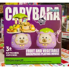 Đồ Chơi Nhà Bếp Gấu CAPYBARA 2in1 359-9, Đồ Chơi Đồ Hàng, Đồ Chơi Nhập Vai