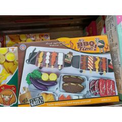Đồ Chơi Nấu Ăn 20D1 Gồm 55 Chi Tiết Mô Phỏng Món Nướng BBQ, Đồ Chơi Đồ Hàng, Đồ Chơi Nhập Vai Tiệc Nướng BBQ
