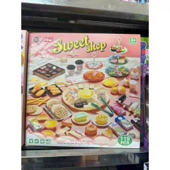 Đồ Chơi Nấu Ăn Gồm 119 Chi Tiết Mô Phỏng Món Ăn Bánh Ngọt Và Kem Sweet Shop K-515 Cho Bé Chơi Đồ Hàng