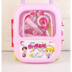 Vali đựng dụng cụ y tế có 2 phân loại màu sắc 8810, đồ chơi nhập vai bác sĩ, đồ chơi y tế 🏥