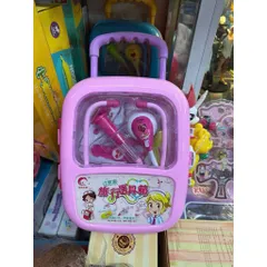 Vali đựng dụng cụ y tế có 2 phân loại màu sắc 8810, đồ chơi nhập vai bác sĩ, đồ chơi y tế 🏥
