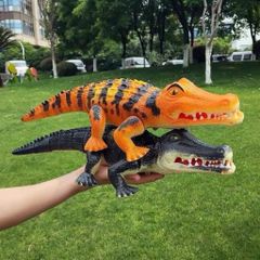 Con Cá Sấu 🐊 Đồ Chơi Động Vật Chạy Bằng Pin Có Đèn Và Âm Thanh 1048 Giao Màu Ngẫu Nhiên Crocodile 🐊