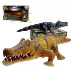 Con Cá Sấu 🐊 Đồ Chơi Động Vật Chạy Bằng Pin Có Đèn Và Âm Thanh 1048 Giao Màu Ngẫu Nhiên Crocodile 🐊