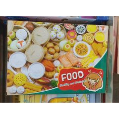 Đồ Chơi Nấu Ăn 20B1 Gồm 55 Chi Tiết Mô Phỏng Món Ăn Healthy and Delicious, Đồ Chơi Đồ Hàng, Đồ Chơi Nhập Vai