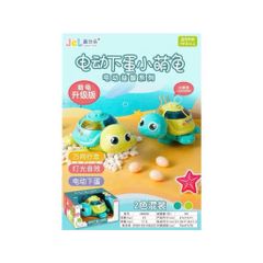 Đồ chơi động vật chạy bằng pin con thiên nga 0630A, con rùa 0622A phát đèn và nhạc, đẻ trứng, chọn màu ngẫu nhiên