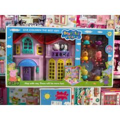 Đồ chơi nhà búp bê heo Peppa 612 Beautiful villa chọn mẫu ngẫu nhiên
