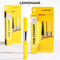 Chì Kẻ Mày Lemonade 2 Đầu Màu Nâu Đậm 2g + 2ml Want It Got It Dual Eyebrow 630662