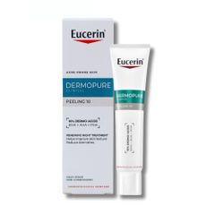 Tinh Chất Giảm Mụn Eucerin Dermopure Peeling 10 40mL - Chăm Sóc Da Mụn Trứng Cá, Sưng, Mủ, Ngăn Ngừa Tái Tái Phát