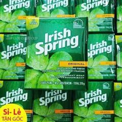 Xà Bông Irish Spring Dạng Cục 113g (Lốc 3 Cục) - Sạch Da, Thơm Lâu, Dưỡng Ẩm Cho Da Mềm Mại