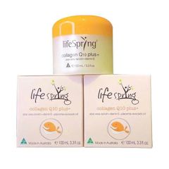 Kem Dưỡng Da Lifespring Collagen Q10 Plus 100ml - Ngăn Lão Hóa, Dưỡng Da Từ Nhau Thai Cừu, Mỹ Phẩm Chất Lượng