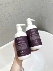 Cặp Gội Xả Batious Phục Hồi 500ml x2 - Dầu Gội Tím Chăm Sóc Tóc Hư Tổn, Giúp Tóc Mềm Mượt và Khỏe Mạnh