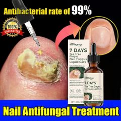 Serum Tẩy Nấm Móng Tay Chân Thảo Mộc Giúp Loại Bỏ Nấm, Kháng Khuẩn, Phục Hồi Móng Cứng Chắc Khỏe Tràm Trà & Gừng 7 DAYS