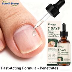 Serum Tẩy Nấm Móng Tay Chân Thảo Mộc Giúp Loại Bỏ Nấm, Kháng Khuẩn, Phục Hồi Móng Cứng Chắc Khỏe Tràm Trà & Gừng 7 DAYS