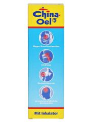 Dầu gió China Oel 25 ml kèm ống hít hương bạc hà chính hãng Đức 630824