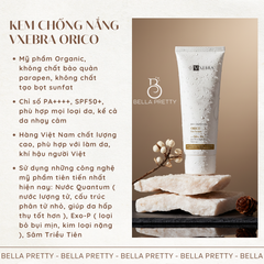 Kem Chống Nắng Vxebra Orico 50g - SPF50+, PA++++