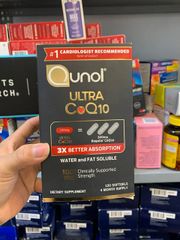 Viên uống hỗ tim mạch ngăn ngừa tai biến - đột quỵ Qunol Ultra Coq10 100mg 