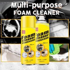 Chai xịt bọt đa năng vệ sinh nội thất ô tô, ghế da, trần nỉ ô tô Foam Cleaner/ Multi Purpose