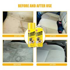 Chai xịt bọt đa năng vệ sinh nội thất ô tô, ghế da, trần nỉ ô tô Foam Cleaner/ Multi Purpose