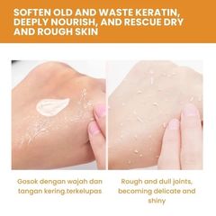 Tẩy tế bào chết body Dưỡng trắng da body Tẩy Tế Bào Chết Toàn Thân 50g tẩy tế bào chết, Làm sáng da màu