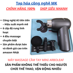 Máy massage cầm tay mini hãng Arboleaf - Hàng xuất bán Amazon Nhật
