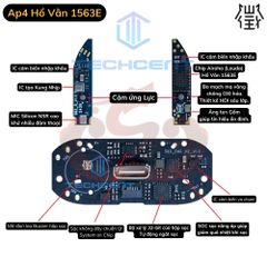Tai Nghe Earldom Louda Gen 4 1571AM - 1563E - ENC Âm Vòm Thật - Chống ồn chủ động ANC - Xuyên Âm HDR