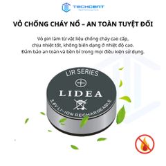 Pin Tai Nghe Bluetooth LIR 1154 3.6V 55mAh – Pin Nén Li-ion Sạc Được