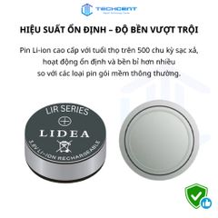 Pin Tai Nghe Bluetooth LIR 1154 3.6V 55mAh – Pin Nén Li-ion Sạc Được