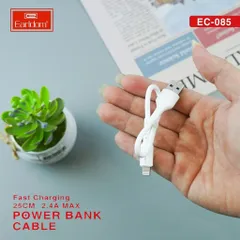 Cáp Sạc Nhanh Chính Hãng Earldom 25cm EC-085 Bọc TPU Cực Bền