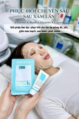 [5 miếng] Mặt nạ Ahohwa VITAMIN K SHEET MASK – PHỤC HỒI DA SAU XÂM LẤN phù hợp với mọi loại da