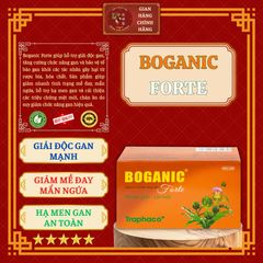 COMBO 05 LOẠI BOGANIC TRAPHACO - Gíup giải độc gan; Hạ men gan, mỡ máu cholesterol; Tăng cường chức năng gan