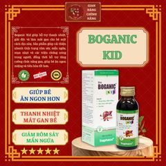 COMBO 05 LOẠI BOGANIC TRAPHACO - Gíup giải độc gan; Hạ men gan, mỡ máu cholesterol; Tăng cường chức năng gan