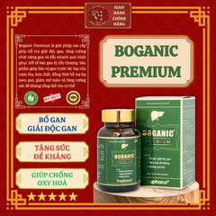 COMBO 05 LOẠI BOGANIC TRAPHACO - Gíup giải độc gan; Hạ men gan, mỡ máu cholesterol; Tăng cường chức năng gan