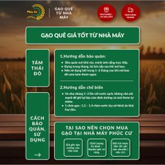 Gạo Phúc Cư | 50KG Gạo Quê Tám Thái Đỏ (LOẠI NGON) Hạt Dài Cơm Mềm Thơm Ngon