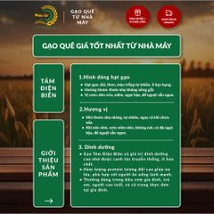 Gạo Phúc Cư | 20KG Gạo Quê Tám Điện Biên Vụ Mới Xát Mộc (LOẠI NGON) Hạt Dài Cơm Mềm Thơm Ngon