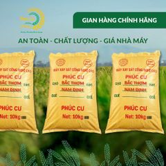 Gạo Phúc Cư | 30KG Gạo Bắc Thơm Nam Định (LOẠI NGON) Hạt Dài Cơm Mềm Thơm Ngon