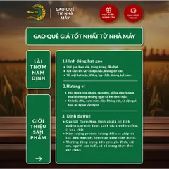 Gạo Phúc Cư | 10KG Gạo Lài Thơm Nam Định (LOẠI NGON) Hạt Dài Cơm Mềm Thơm Ngon