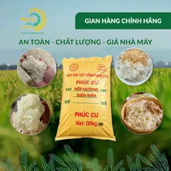Gạo Phúc Cư | 3KG Nếp Nương Điện Biên Hạt Dài Dẻo Thơm Nấu Xôi Làm Bánh