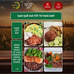 Gạo Phúc Cư | 50KG Gạo Lứt Đỏ (LOẠI NGON) Huyết Rồng Hữu Cơ Tốt Cho Người Tiểu Đường Ăn Kiêng Heathy