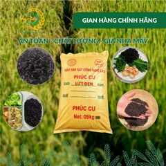 Gạo Phúc Cư | 5KG Gạo Lứt Đen (LOẠI NGON) Nếp Than Hữu Cơ Tốt Cho Người Tiểu Đường Ăn Kiêng