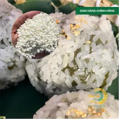 Gạo Phúc Cư | 1KG Gạo Nếp Quýt Kinh Môn 6 Tháng Tuổi (Nếp Cái Hoa Vàng) Hạt To Tròn Nấu Xôi Làm Bánh