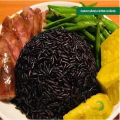 Gạo Phúc Cư | 30KG Gạo Lứt Đen (LOẠI NGON) Nếp Than Hữu Cơ Tốt Cho Người Tiểu Đường Ăn Kiêng