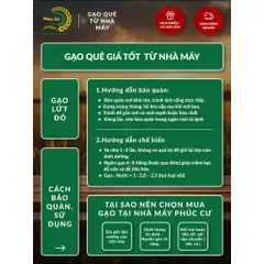 Gạo Phúc Cư | 30KG Gạo Lứt Đỏ (LOẠI NGON) Huyết Rồng Hữu Cơ Tốt Cho Người Tiểu Đường Ăn Kiêng Heathy