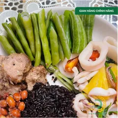 Gạo Phúc Cư | 40KG Gạo Lứt Đen (LOẠI NGON) Nếp Than Hữu Cơ Tốt Cho Người Tiểu Đường Ăn Kiêng