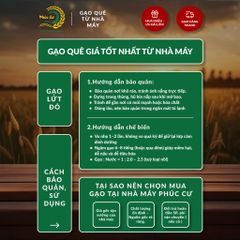 Gạo Phúc Cư | 60KG Gạo Lứt Đỏ (LOẠI NGON) Huyết Rồng Hữu Cơ Tốt Cho Người Tiểu Đường Ăn Kiêng Heathy