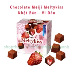 Chocolate tươi Meiji Meltykiss Nhật Bản 50–60g – Nama Chocolate Tan Chảy, Hộp Quà Cao Cấp