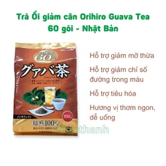 Trà Ổi giảm cân Orihiro Guava Tea 60 gói 631254