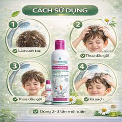 Dầu Gội Diệt Chấy Hữu Cơ Puressentiel PouxDoux Organic Shampoo Ngăn Ngừa Chấy Cho Bé & Gia Đình 200ml