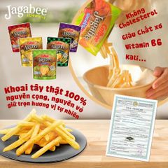 Bánh Snack Khoai Tây Jagabee Vị Phô Mai 100% Từ Khoai Tây Tươi - Snack Nhật Bản Giòn Rụm, Thơm Ngon Khó Cưỡng